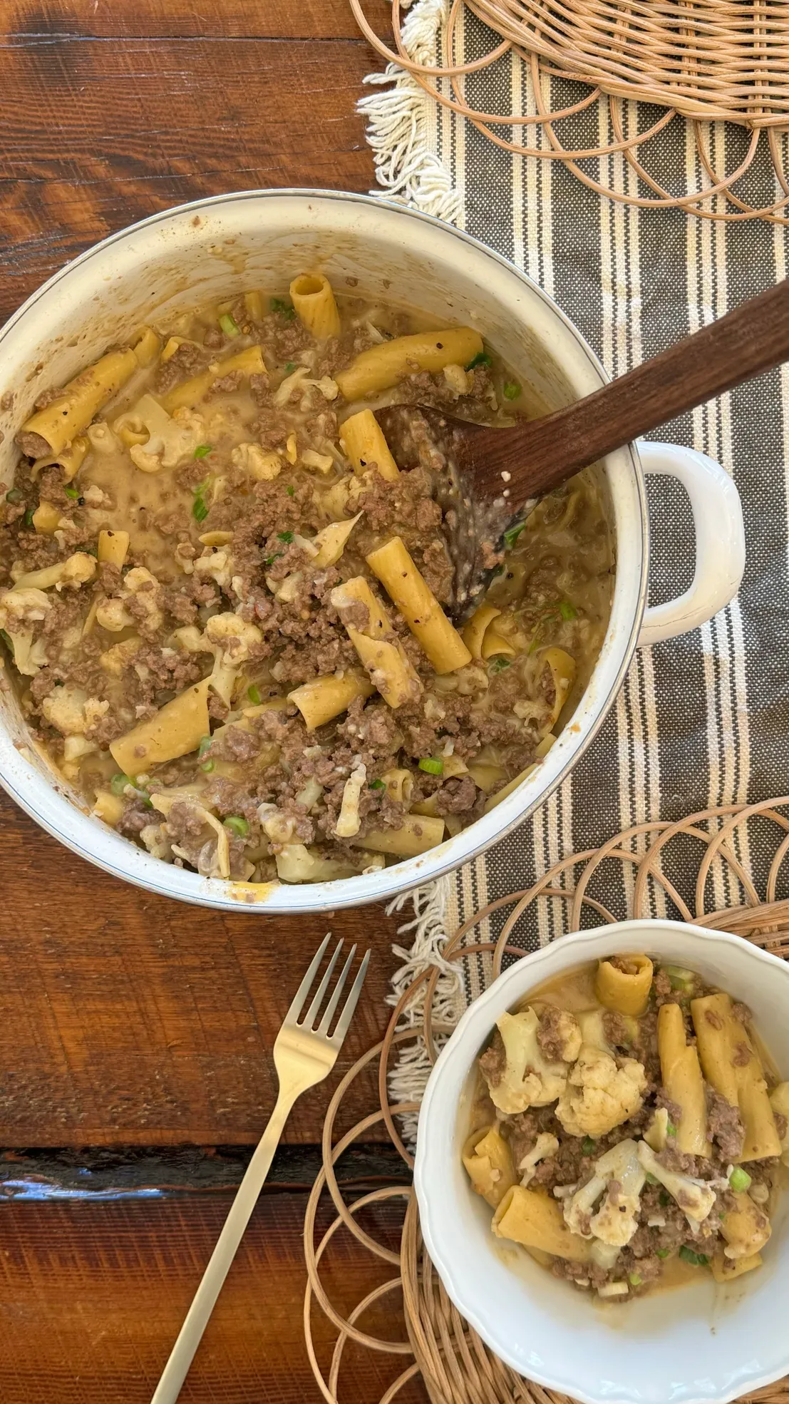 One pot Mac and beef