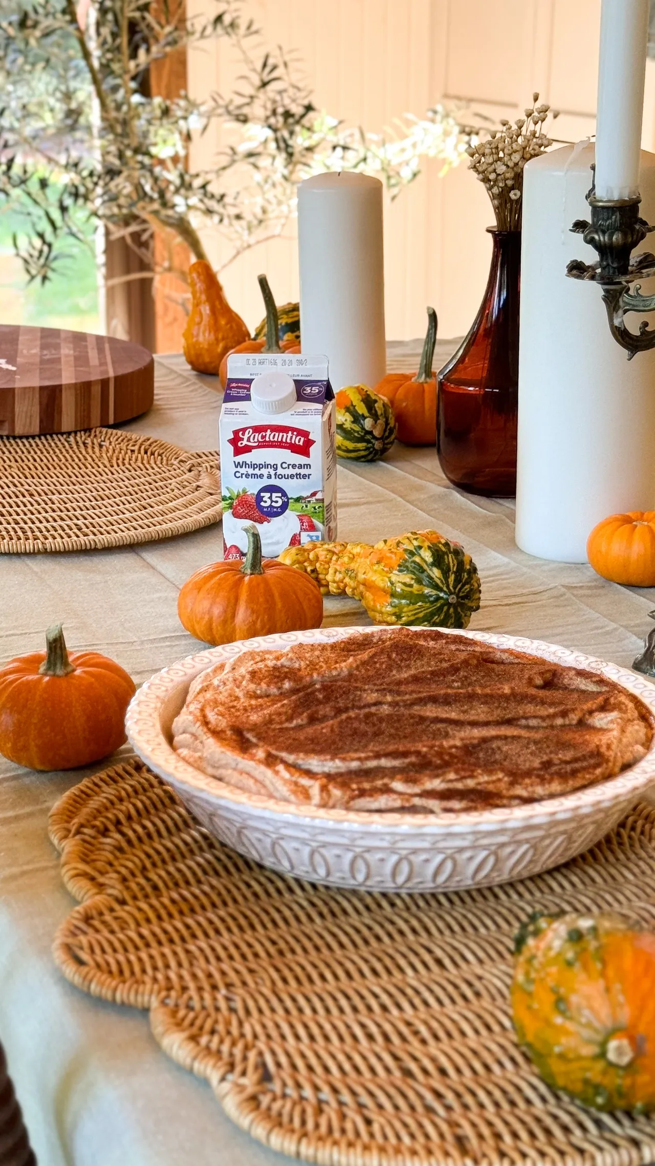 Tiramisu à la citrouille épicée