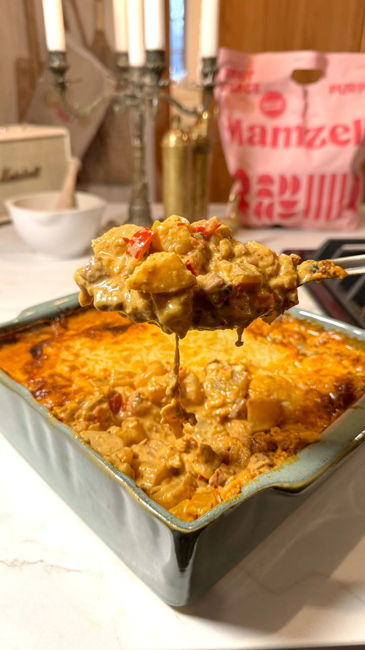 Gratin de patates paprika et chorizo