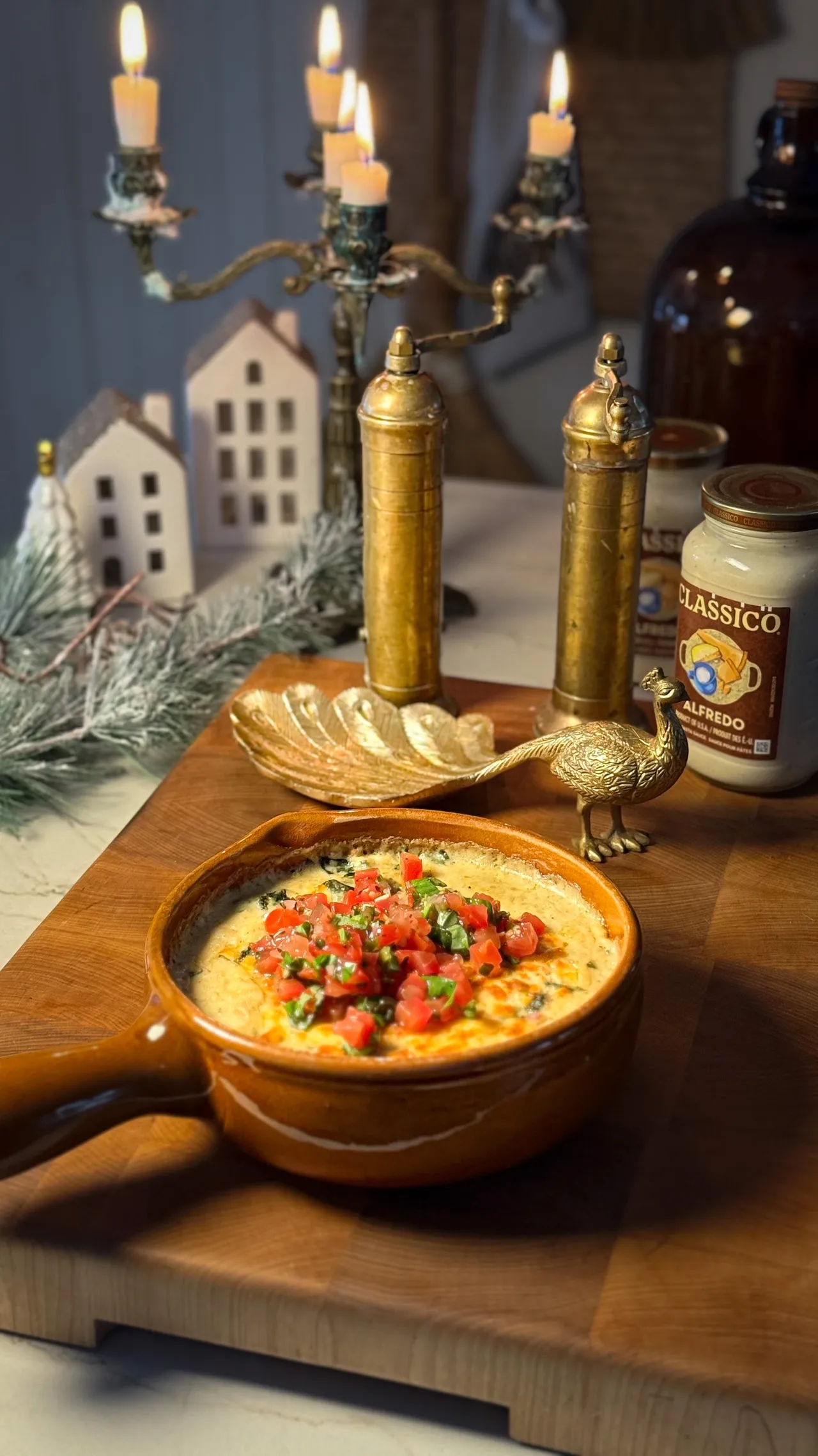 Trempette chaude Alfredo