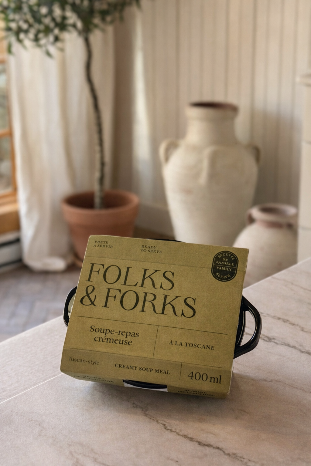 Soupe-repas crémeuse à la toscane