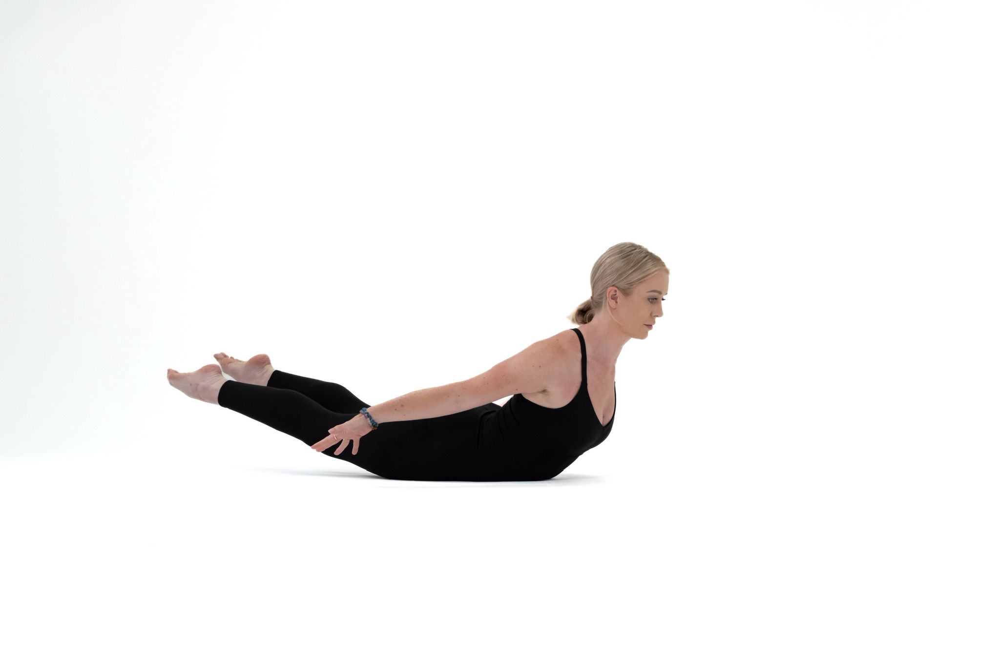 outdoor yoga session in a tranquil garden