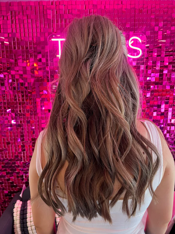 outdoor yoga session in a tranquil garden