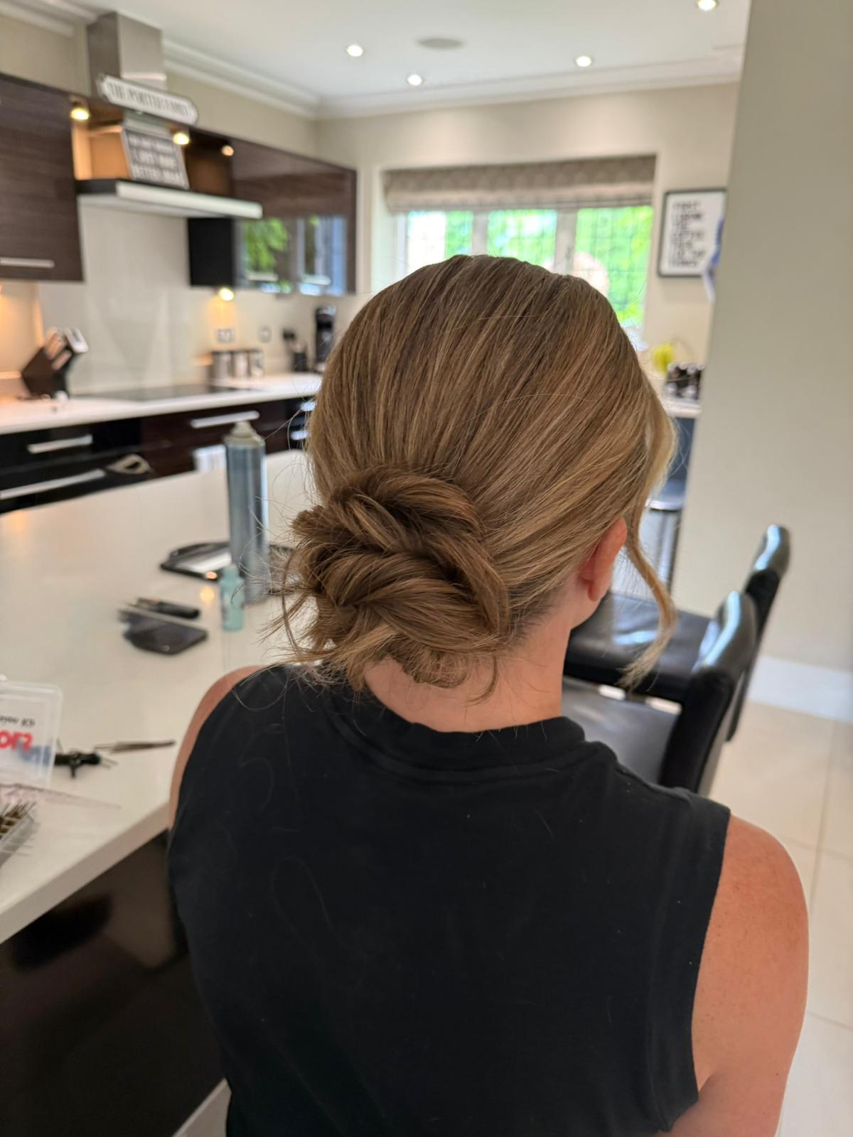 outdoor yoga session in a tranquil garden