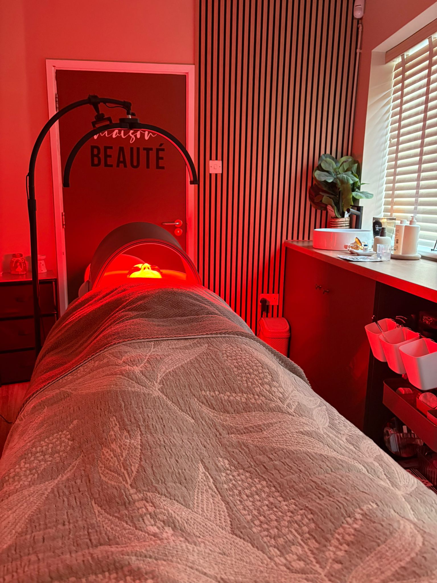 outdoor yoga session in a tranquil garden