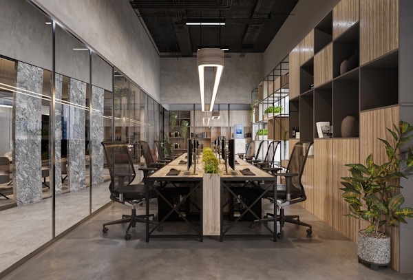 Hammer Interior designed and built this office in Dubai