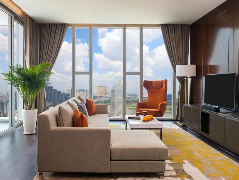 Furnished Apartment Living Room