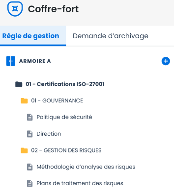 facette logiciel efalia safe coffre fort qualite