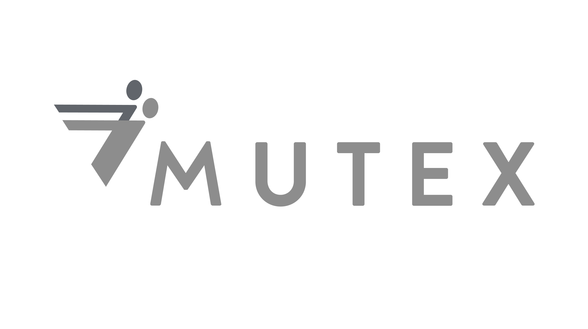 logo mutex gris