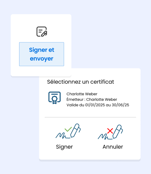 capture ecran logiciel efalia portal gestion de courriers signature