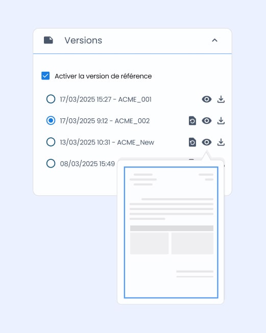 capture ecran logiciel efalia doc finance versions