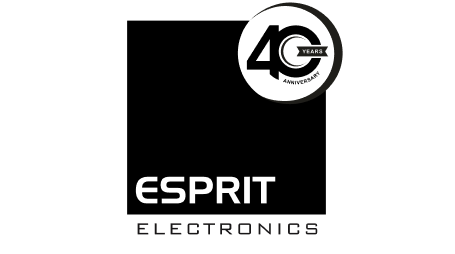 logo esprit electronics ltd black
