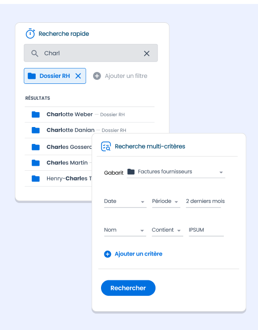 capture ecran logiciel ged transverse efalia doc recherche