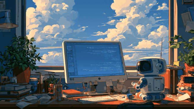 Illustration d’un agent IA qui observe, raisonne et agit