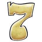 The number 7, Illustrated as the logo icon