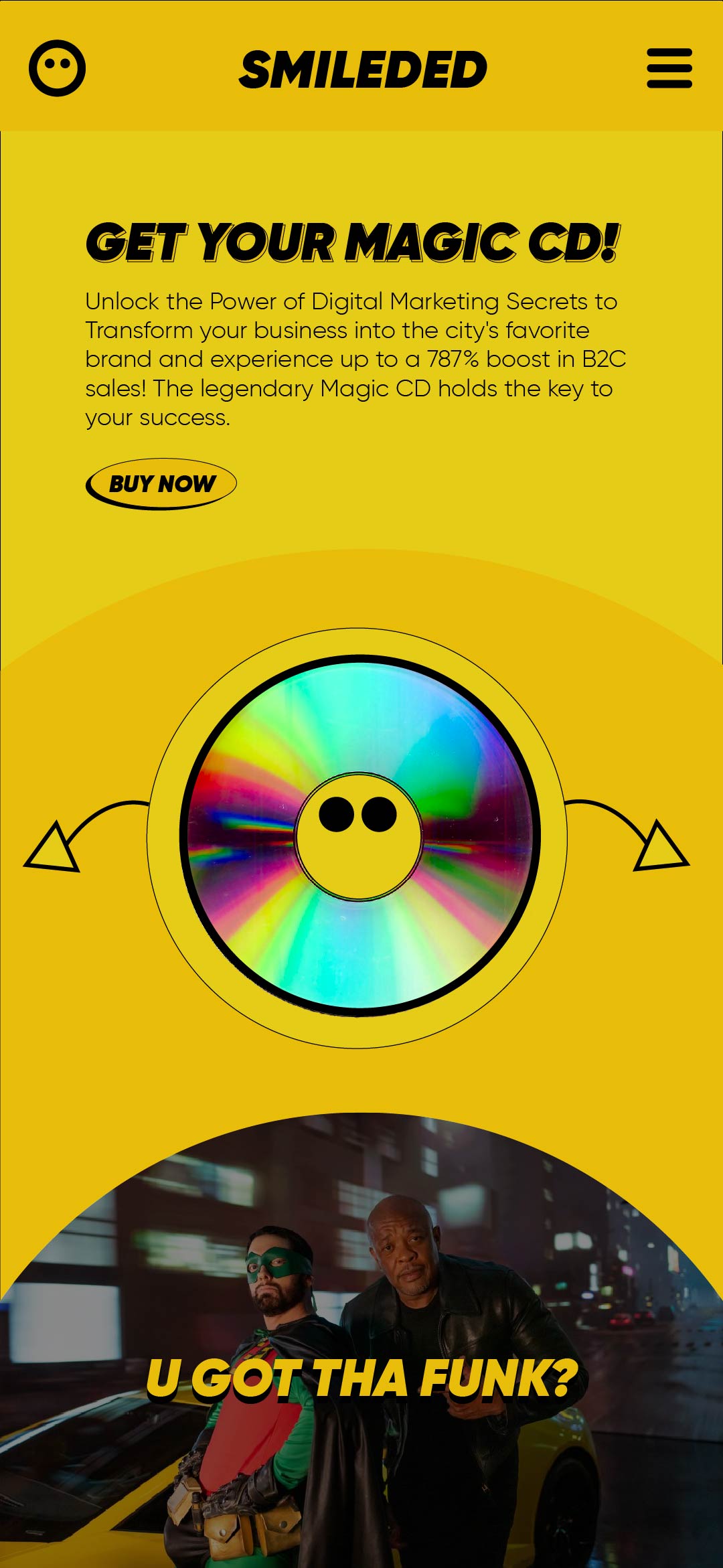 Entertainment Website Web Design & Development