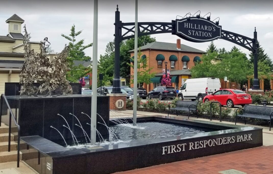 Downtown Hilliard, Ohio, a Fence Boys service area west of Columbus