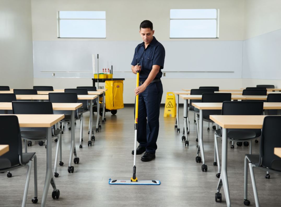 For maintaining cleanliness in schools, colleges, universities and other education facilities. 