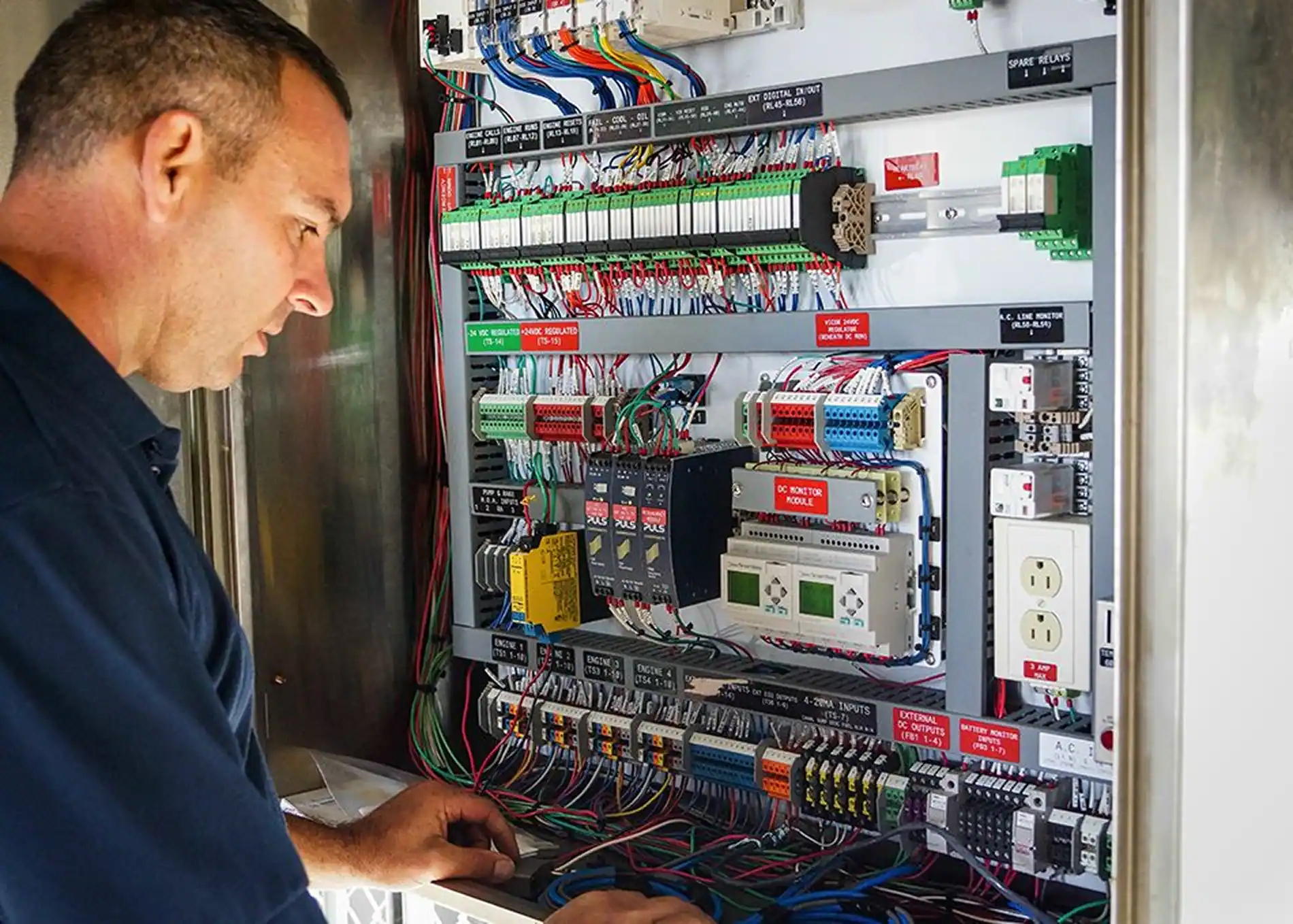 Rodrigue’s Electrical in work