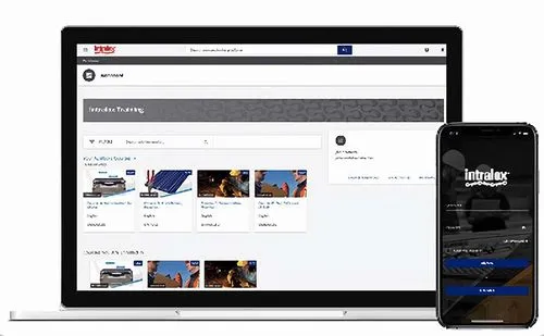 laptop and mobile device displaying web page