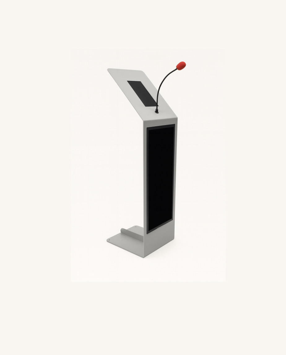 A picture of a SaySo voice feedback terminal
