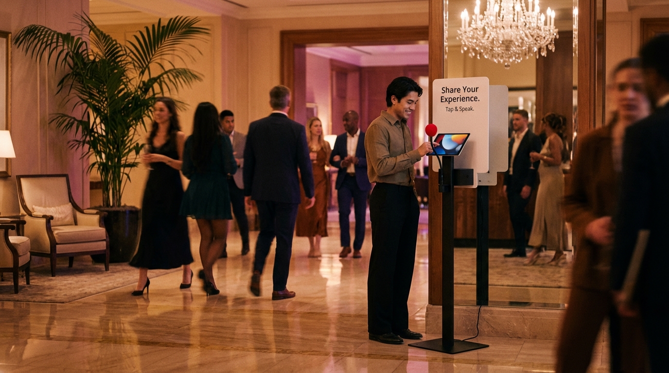 Hospitality guest feedback hero image