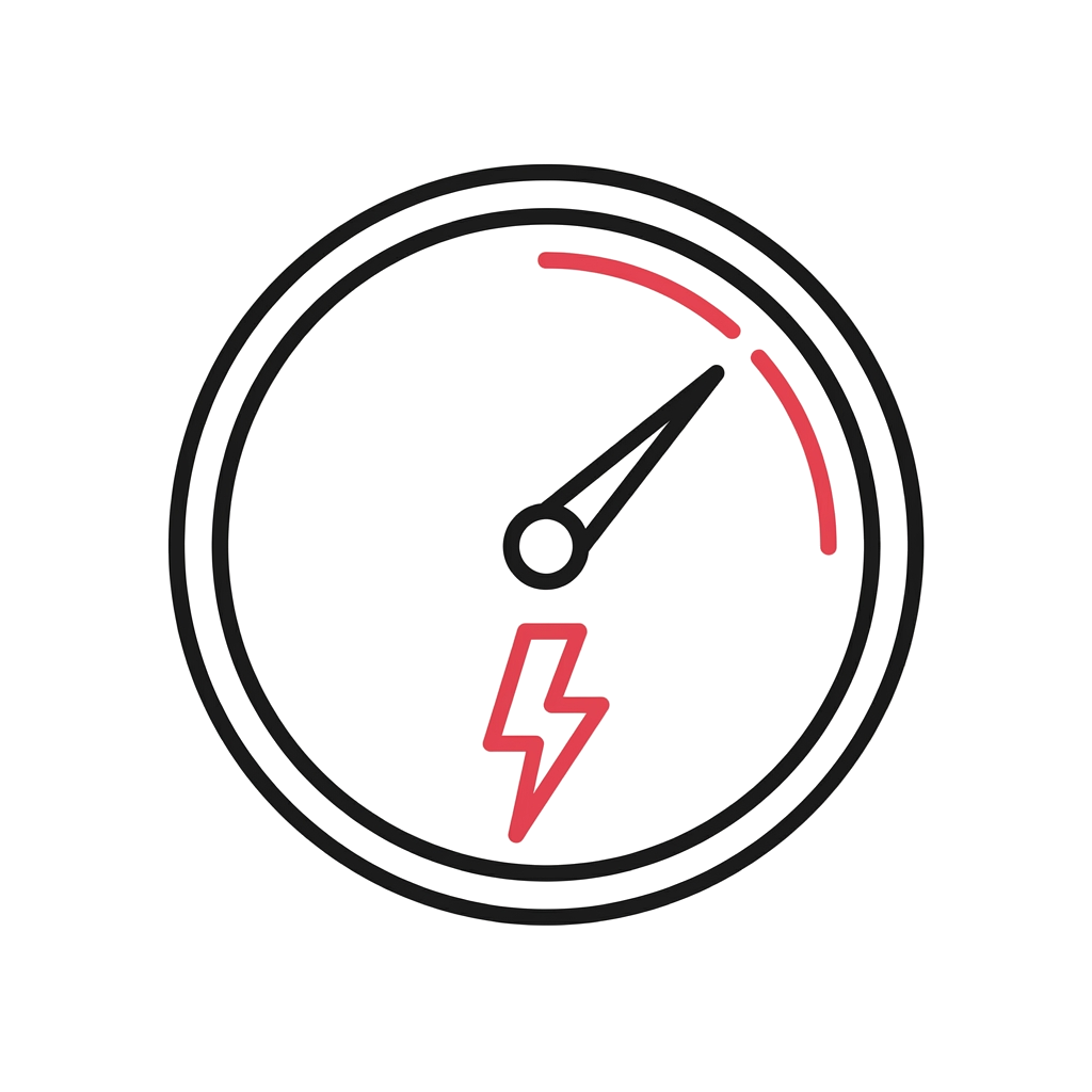 Real-time analytics icon