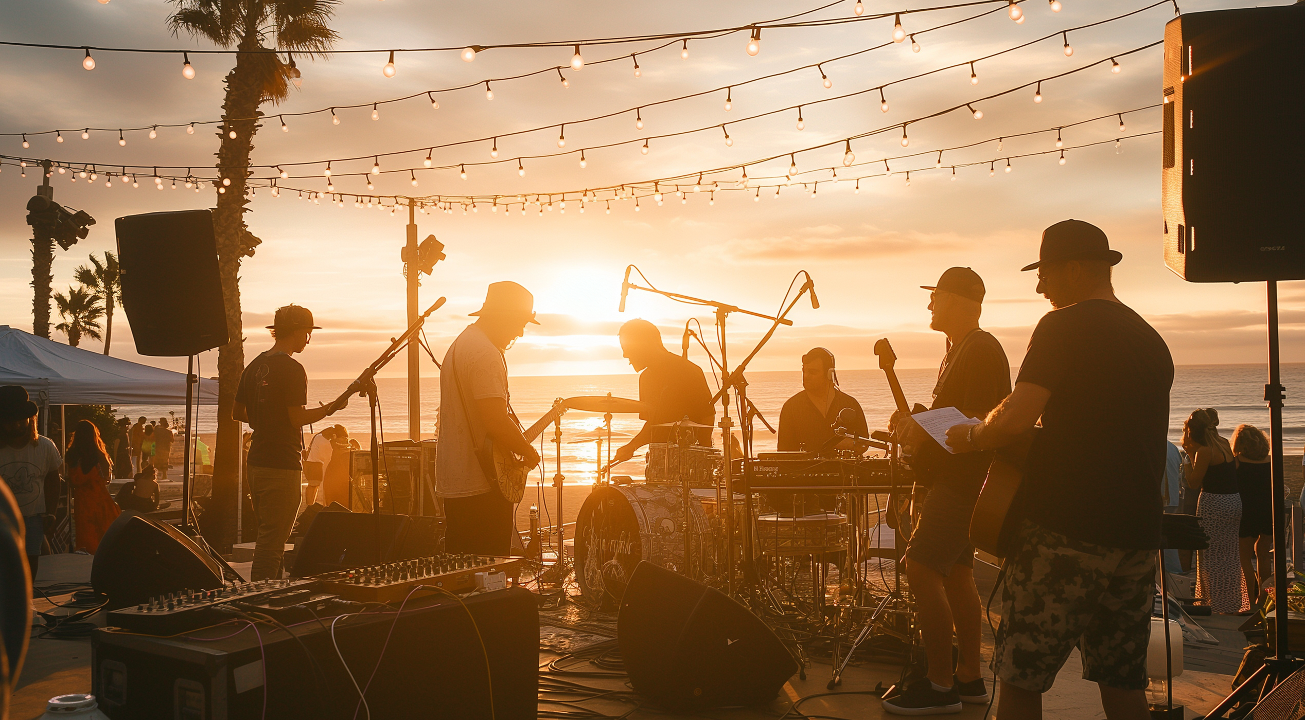How to plan a live music event in Orange County, California