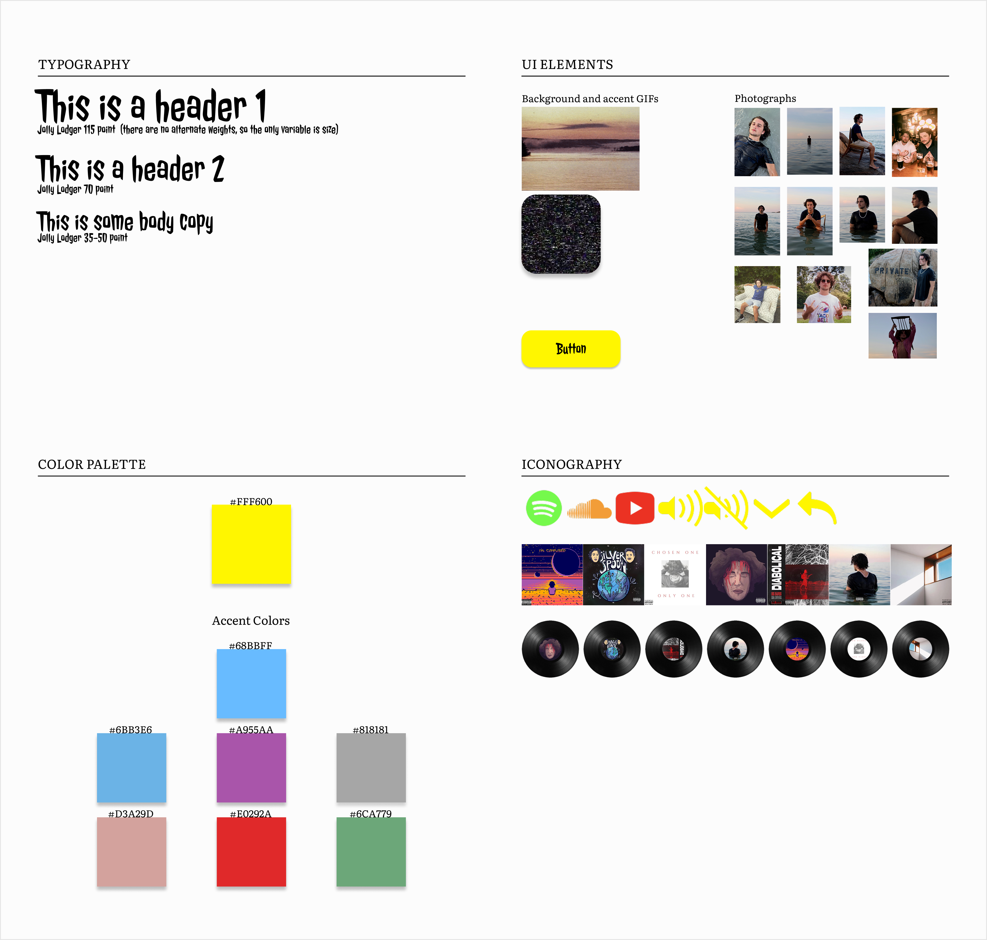 Big Burss Design System/Sticker Sheet