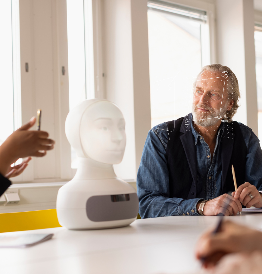A scene showcasing a team of software developers coding, collaborating, and testing applications in a modern development environment