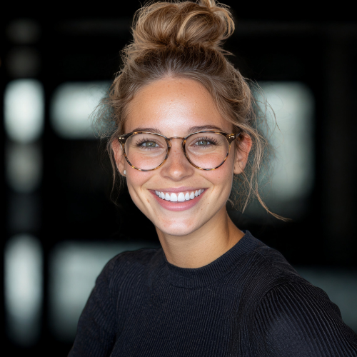 Occidental woman product designer