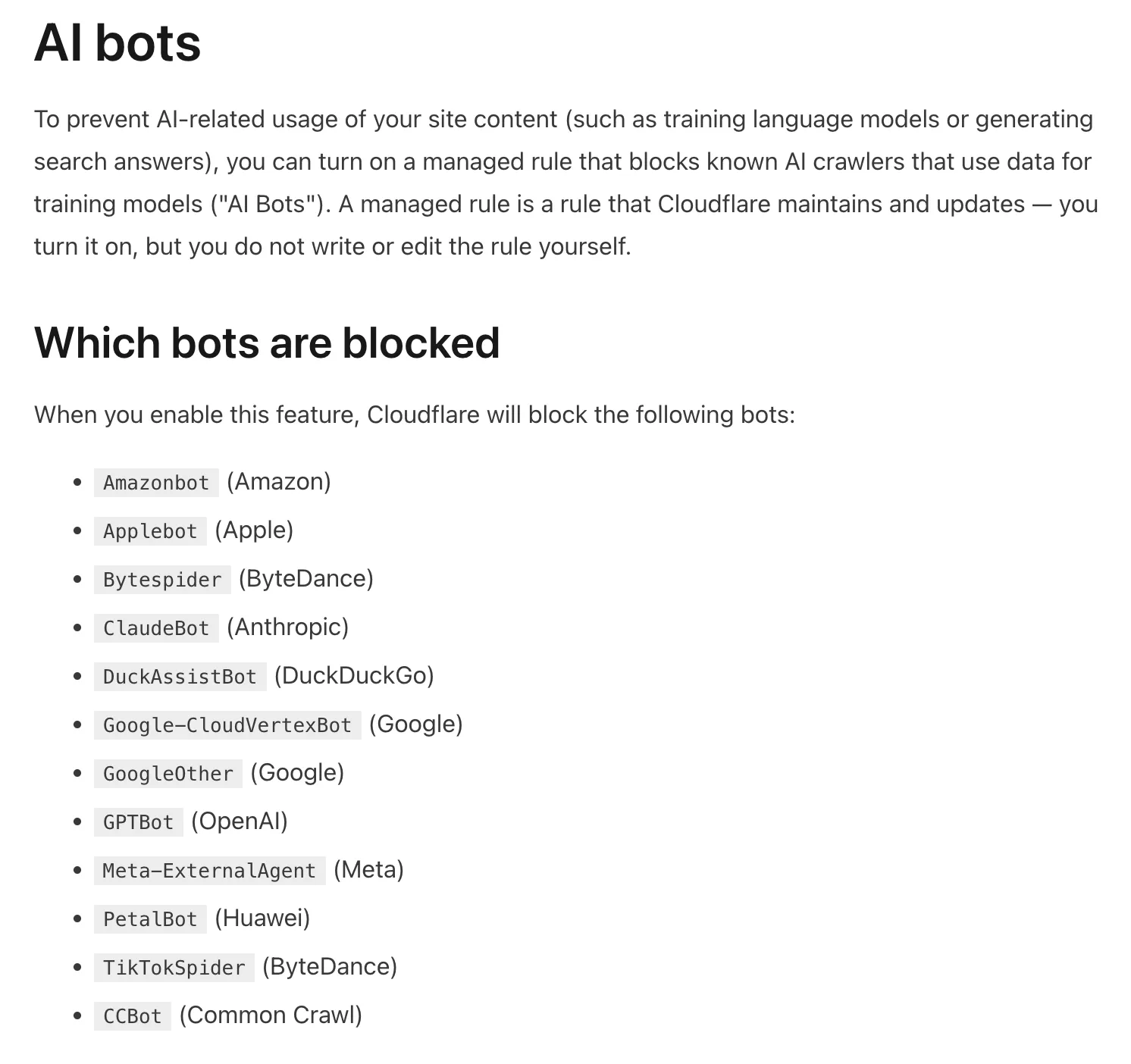 Cloudflare AI