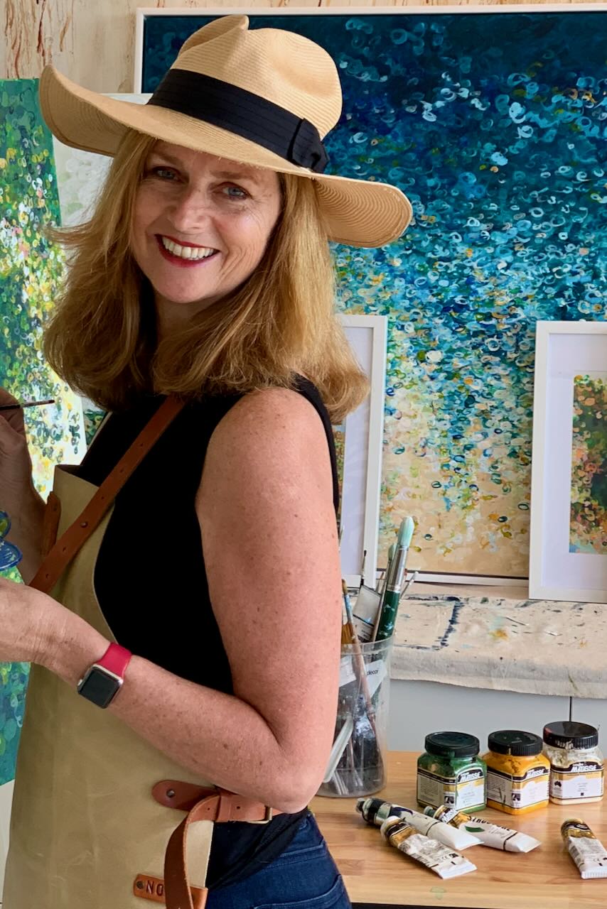 Naomi Simson in her studio