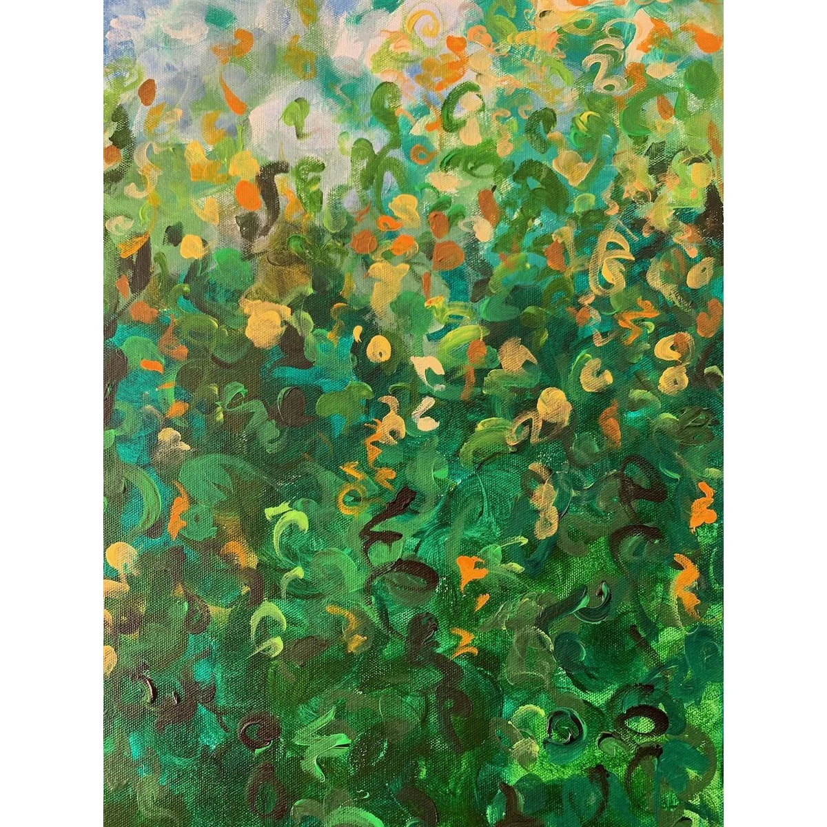 Tropics (diptych) by Naomi Simson
