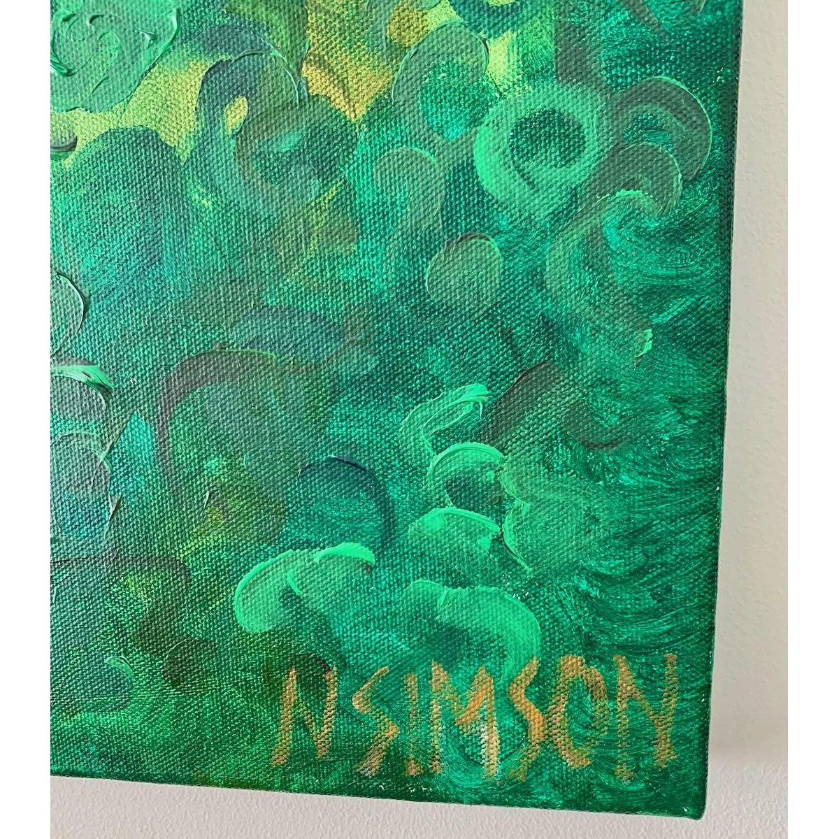 Tropics (diptych) by Naomi Simson