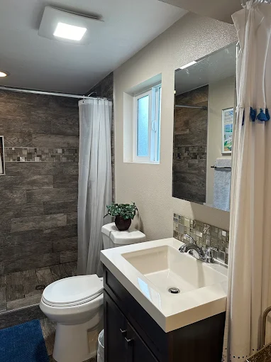 clean bathroom
