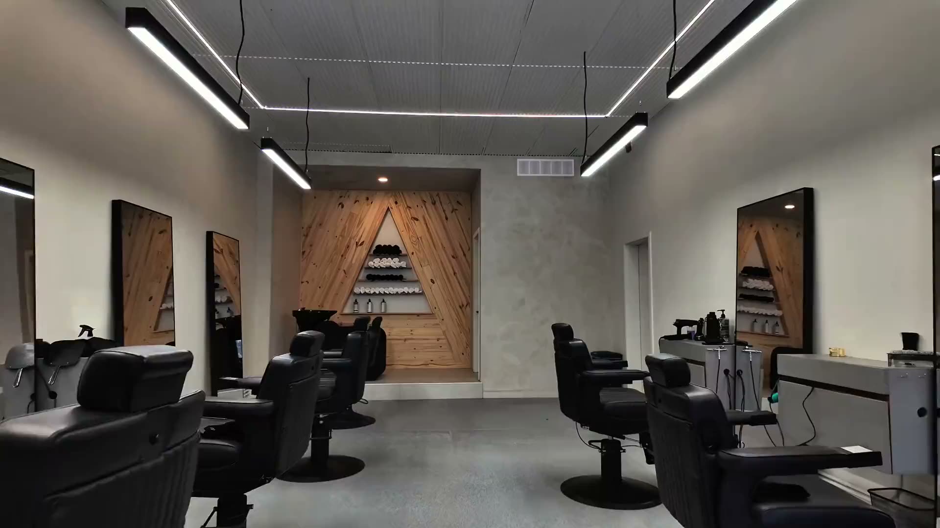 AXUM Barbershop interior