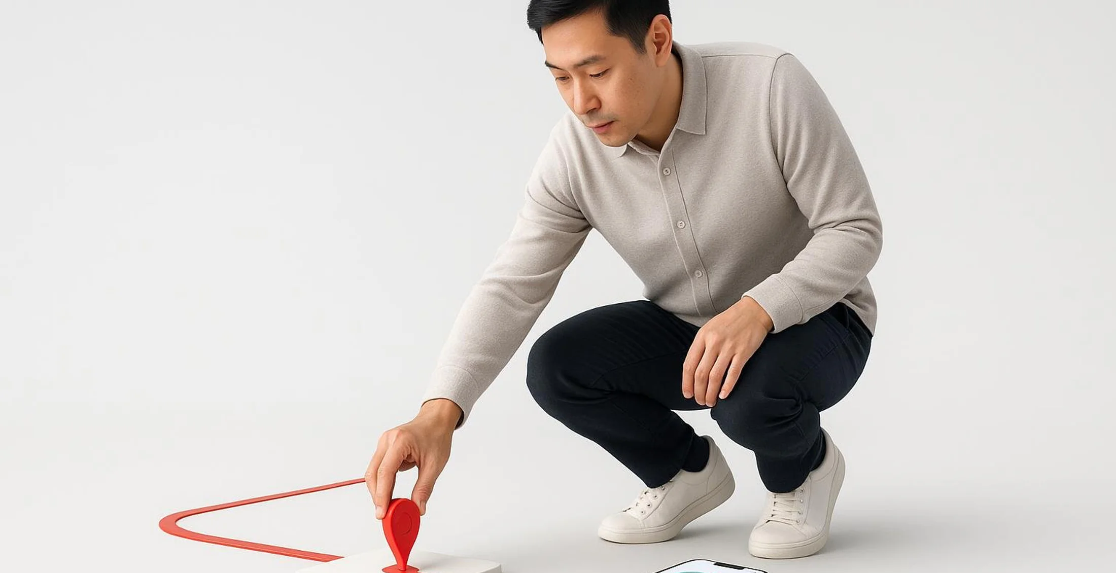 Asian colleagues take part in a purposeful team activity in a clean Singapore setting.