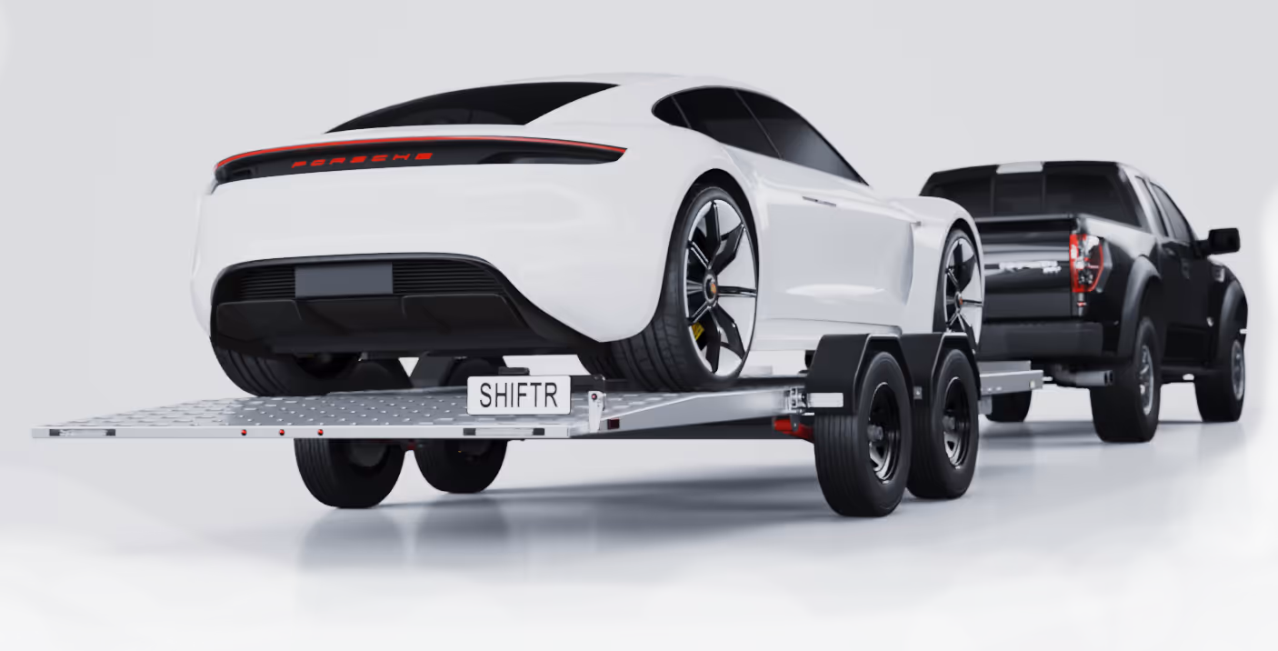 SHIFTR Trailers - Hydraulic Lowering SYstem