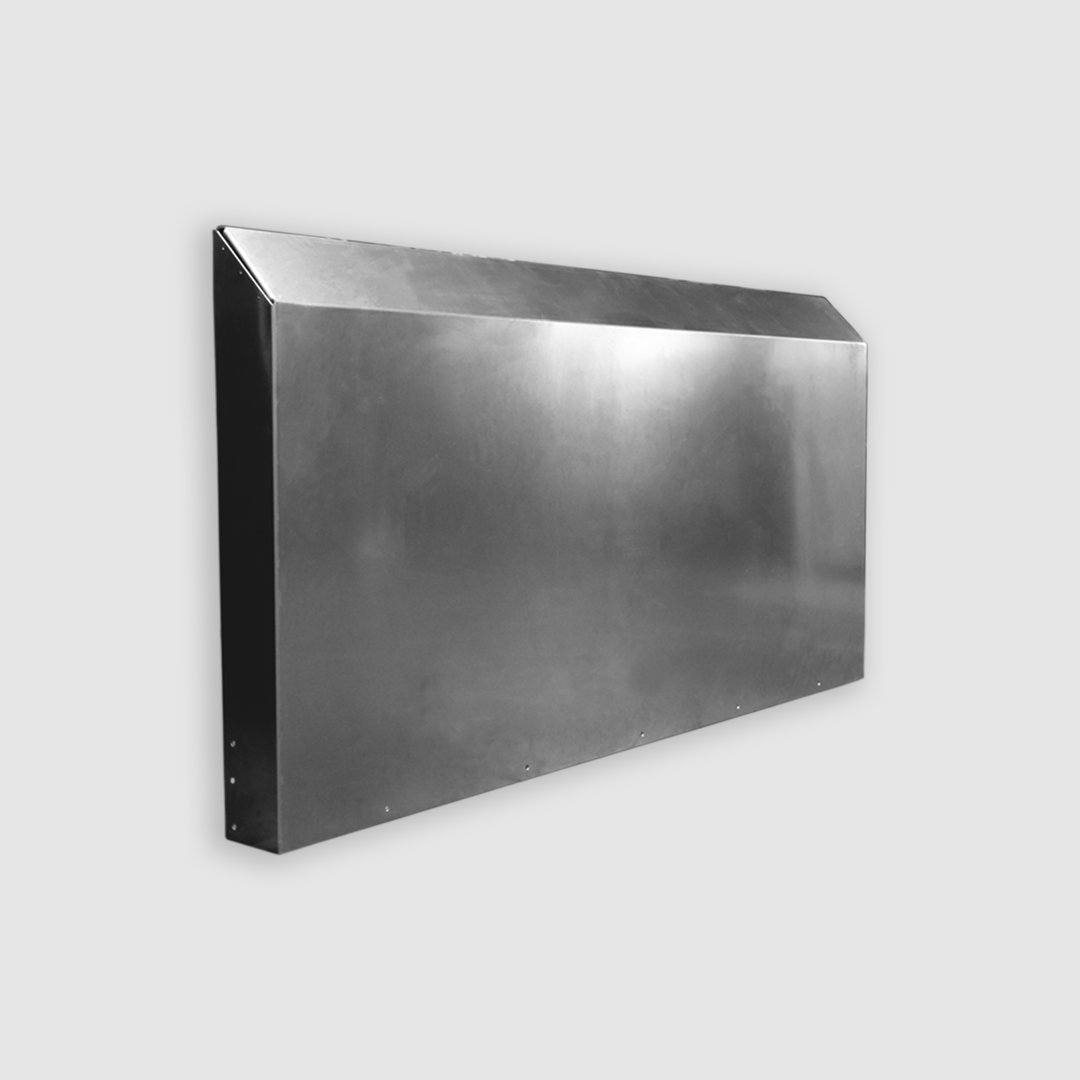 Lightweight aluminum rock guard for SHIFTR trailer front protection