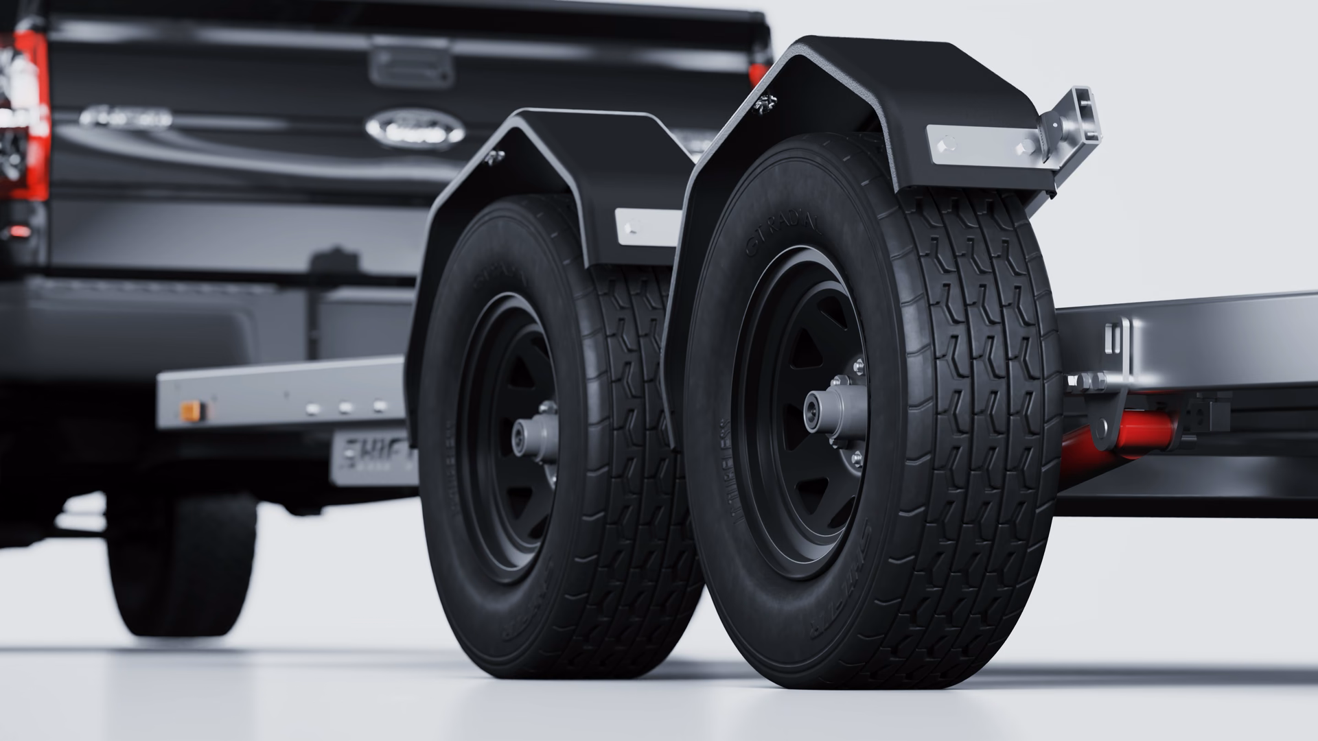 SHIFTR Trailers - Hydraulic Lowering SYstem
