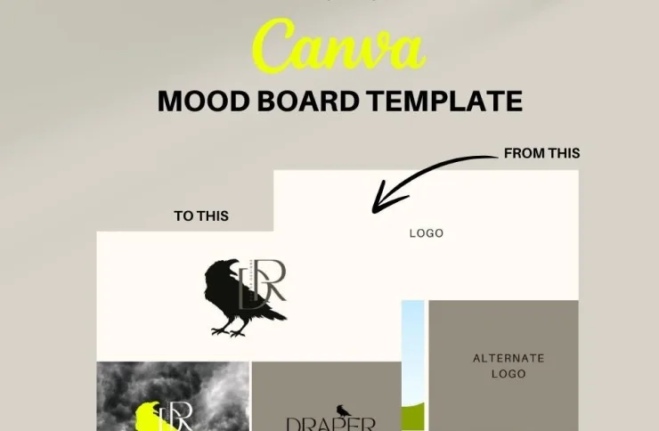 Canva Mood Board Template