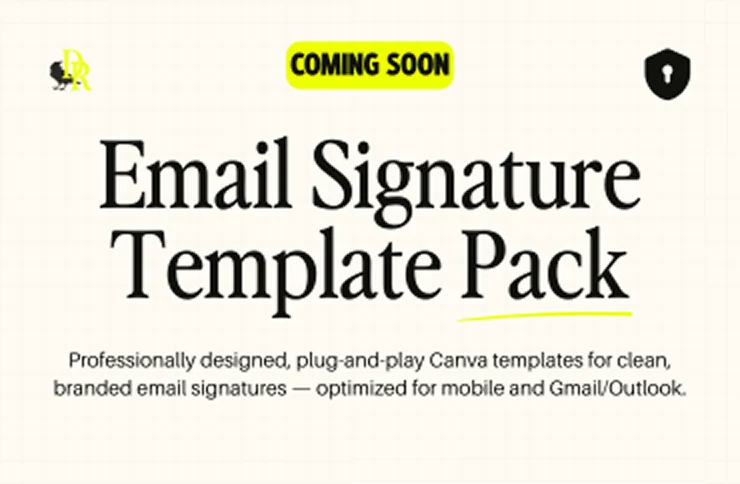 Email Signature Template Pack