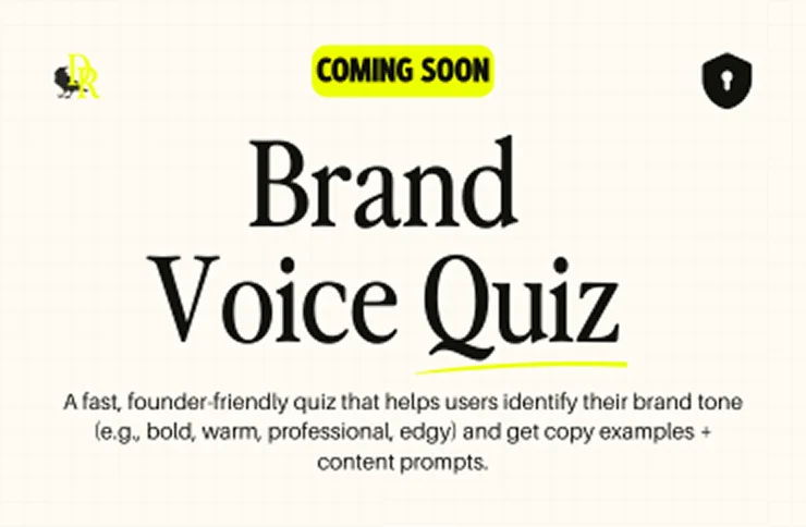 Brand Voice Quiz
