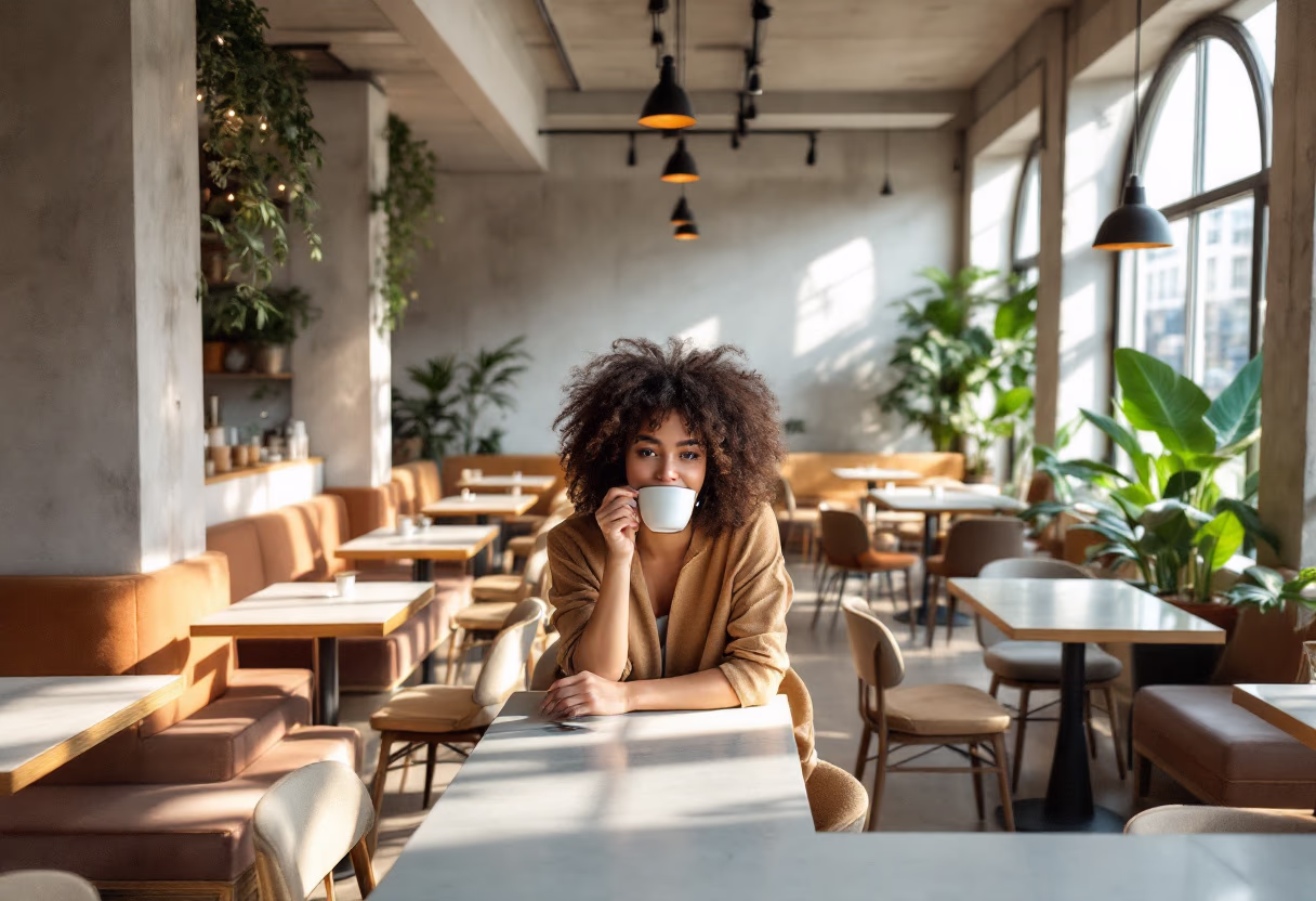 image of people enjoying coffee