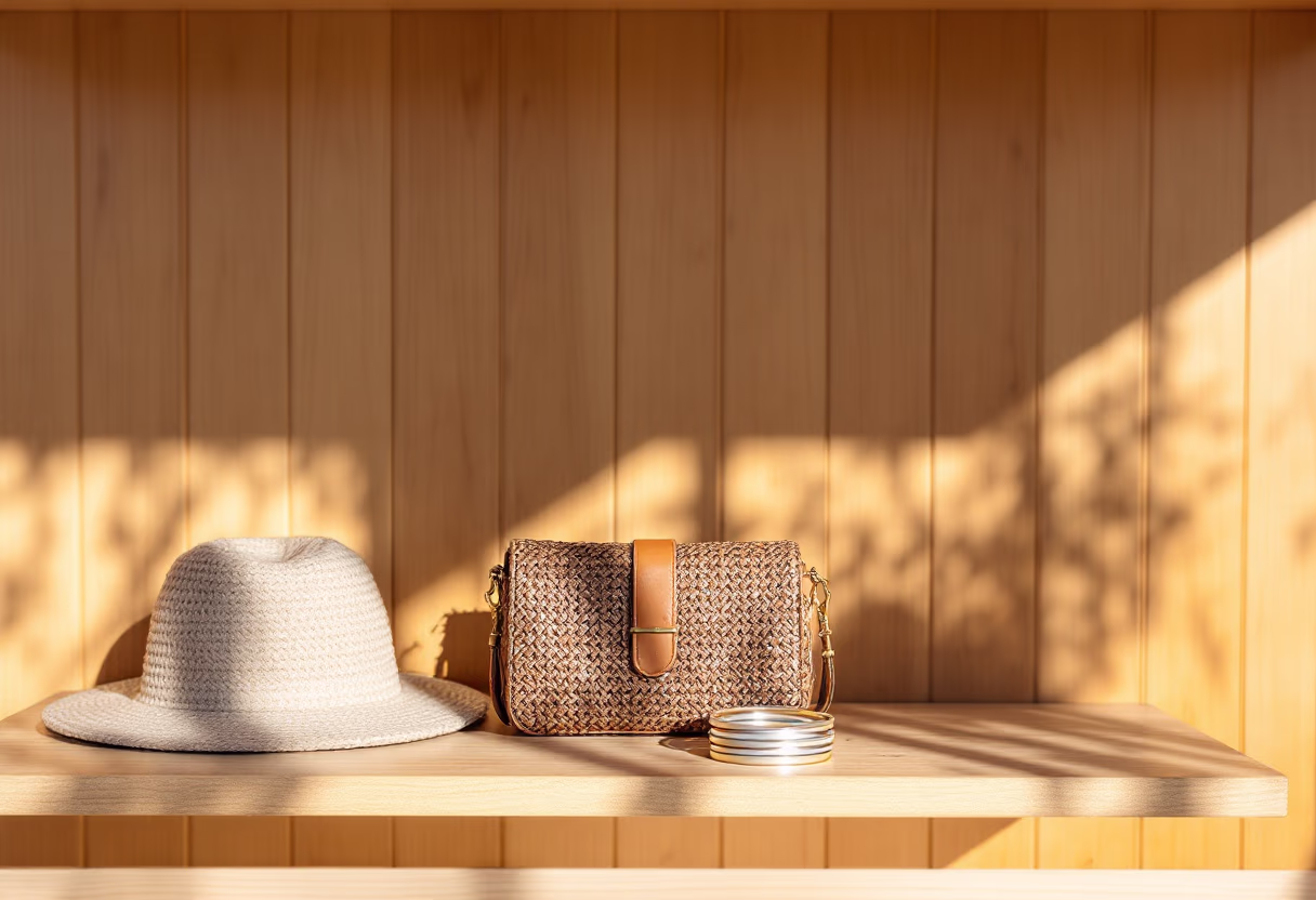 image of accessories (for a clothing boutique)