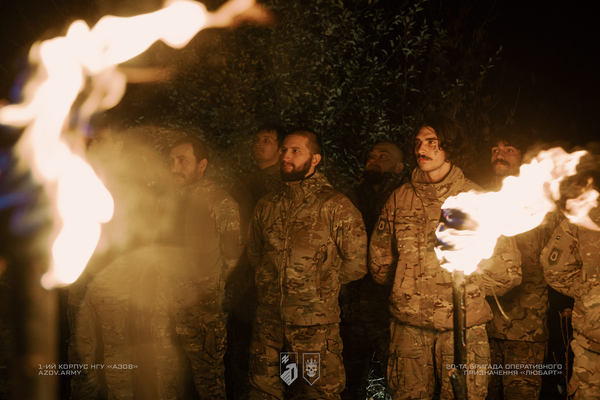 Стрій бійців інженерно-саперного підрозділу