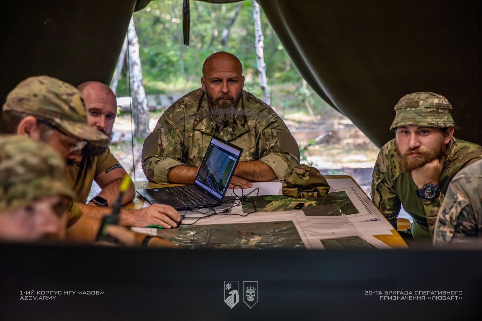 Спеціалісти з оперативного управління на ротно-тактичних навчаннях