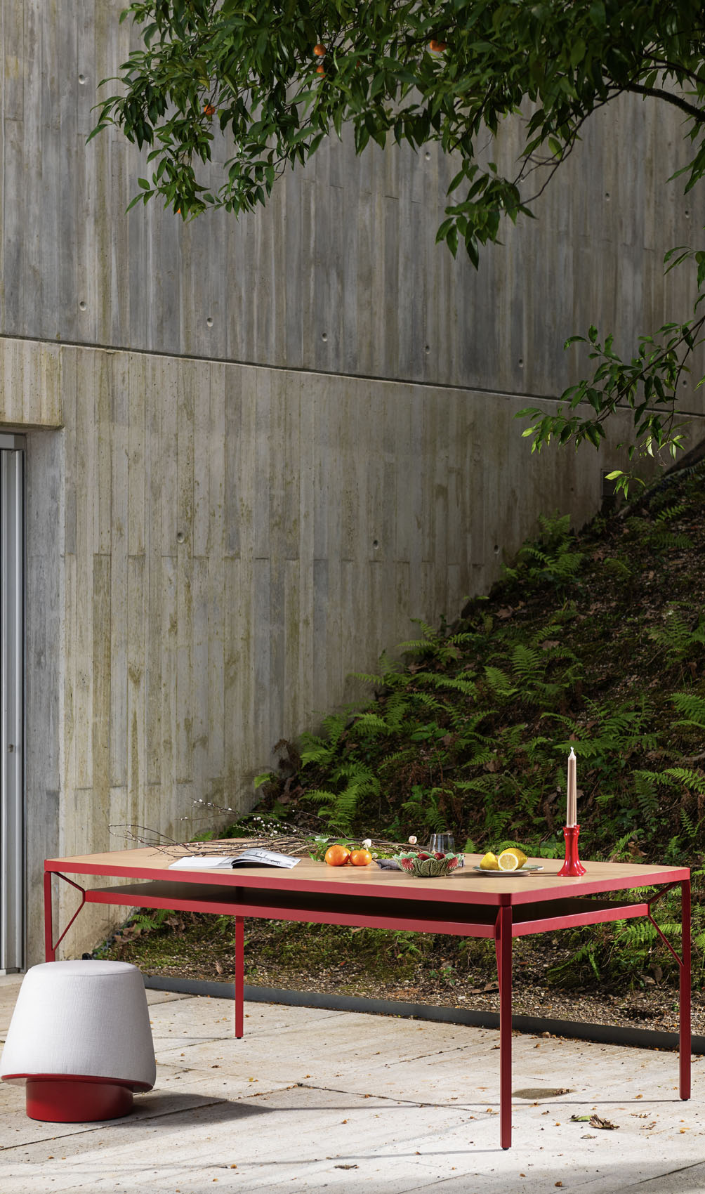 Dining Table, Working desk, Twin Table, design Sahar Famouri, FID Pari