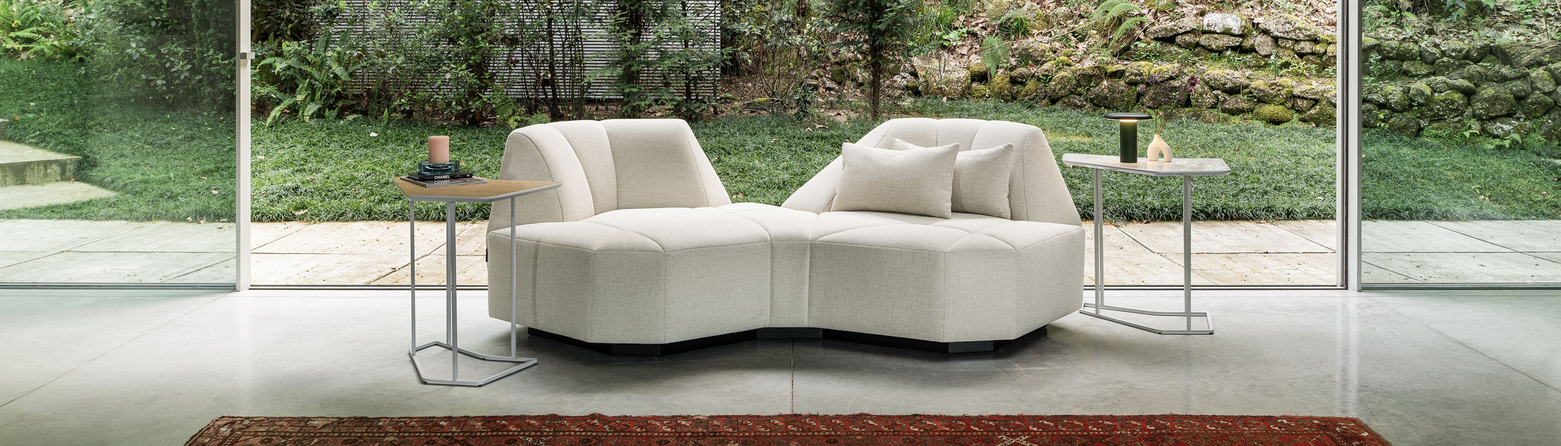 Modulable design sofa , CRYSTAL, FID Paris